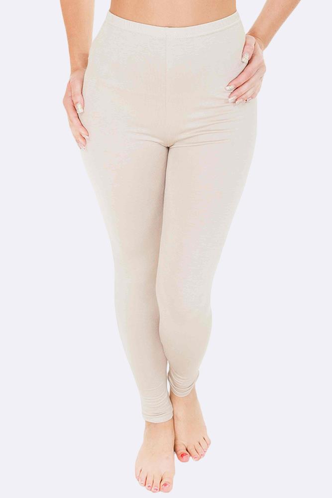 Plain Full Length Viscose Legging