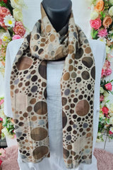 Polka Dot Print Scarves